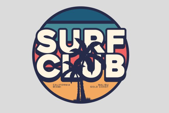 Capturing the Wave: The Aesthetic of Surf Club T-Shirt Design Templates