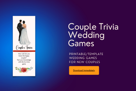 Couple Trivia Games: Canva Templates