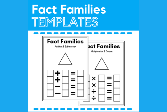 Mastering Fact Families: Blank Templates for Engaging Practice
