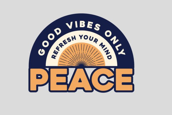 Peace T-shirt Design Templates for Modern Streetwear