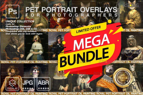 Royal Pet Portraits: Create Stunning Digital Art for Any Project