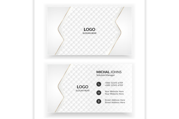 The Quiet Authority of Luxury White Business Card Templates