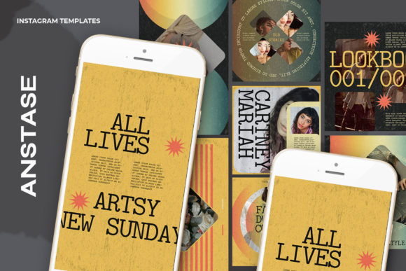 Transform Your Feed with Anstase Instagram Templates